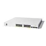 Cisco Catalyst 1200-24FP-4G Smart Switch, 24 Port GE, Full PoE, 4x1GE SFP, Limited Lifetime Protection (C1200-24FP-4G)
