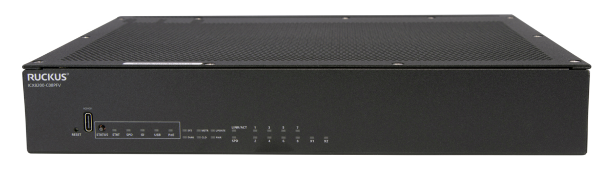 RUCKUS Networks ICX8200-C08PFV2 Managed L2/L3 Gigabit Ethernet (10/100