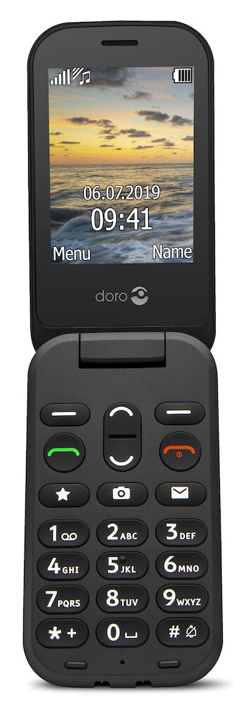 Image of Doro 6040 blister - Black 7.11 cm (2.8") 118 g Camera phone