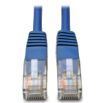 Tripp Lite N002-001-BL networking cable Blue 11.8" (0.3 m) Cat5e U/UTP (UTP)