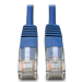Tripp Lite N002-001-BL Cat5e 350 MHz Molded (UTP) Ethernet Cable (RJ45 M/M), PoE - Blue, 1 ft. (0.31 m)