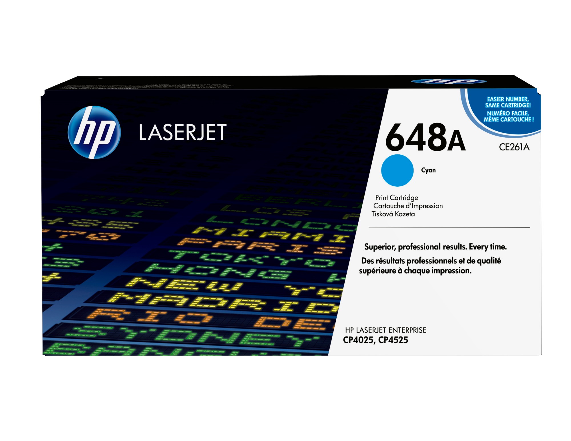 HP CE261A/648A Toner cartridge cyan, 11K pages ISO/IEC 19798 for HP CLJ CP 4025/4520