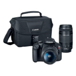 Canon EOS Rebel T7 SLR Camera Kit 24.1 MP CMOS 6000 x 4000 pixels Black