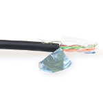 ACT CAT5E F/UTP LSZH soepel patch zwart 500 m
