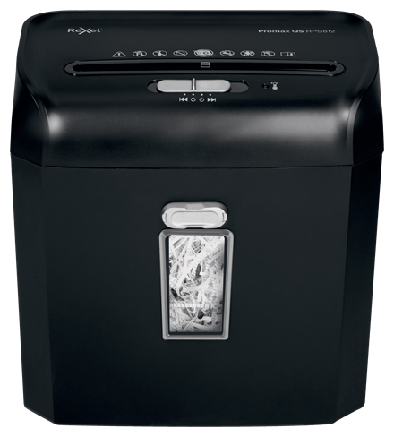 Image of Rexel ProMax QS RPS812 paper shredder Strip shredding 60 dB 22 cm...