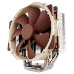 Noctua NH-U14S computer cooling system Processor Cooler 12 cm Brown, Stainless steel