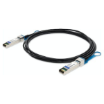 AddOn Networks ADD-SCISHPS-PDAC2-5M fiber optic cable 98.4" (2.5 m) SFP+ DAC Black, Silver