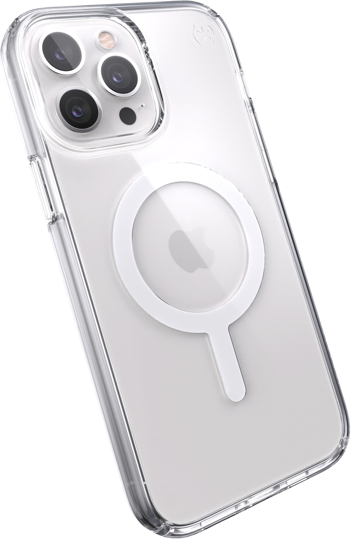 Speck Presidio Perfect Clear + MS Apple iPhone 13 Pro Max Clear - with Microban