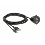 DeLOCK 85719 USB cable 2 m USB A Black