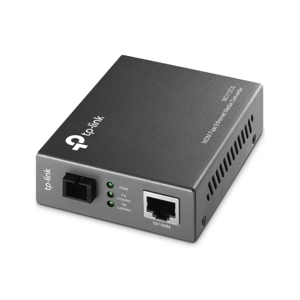 Image of TP-Link MC112CS network media converter 100 Mbit/s Single-mode Black