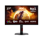 AOC G4 Q27G4ZDR computer monitor 67,3 cm (26.5") 2560 x 1440 Pixels Quad HD QD-OLED Zwart, Rood
