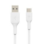 Belkin CAB001BT3MWH USB-kabel 3 m USB A USB C Wit