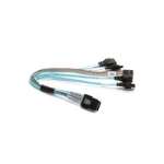 Supermicro IPASS -> 4 , 23-cm SATA cable 0.23 m Blue