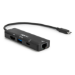 Rocstor Y10A307-B1 interface hub USB Type-C 5000 Mbit/s Black
