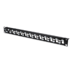 Digitus Modular Patch Panel, 24-port staggared