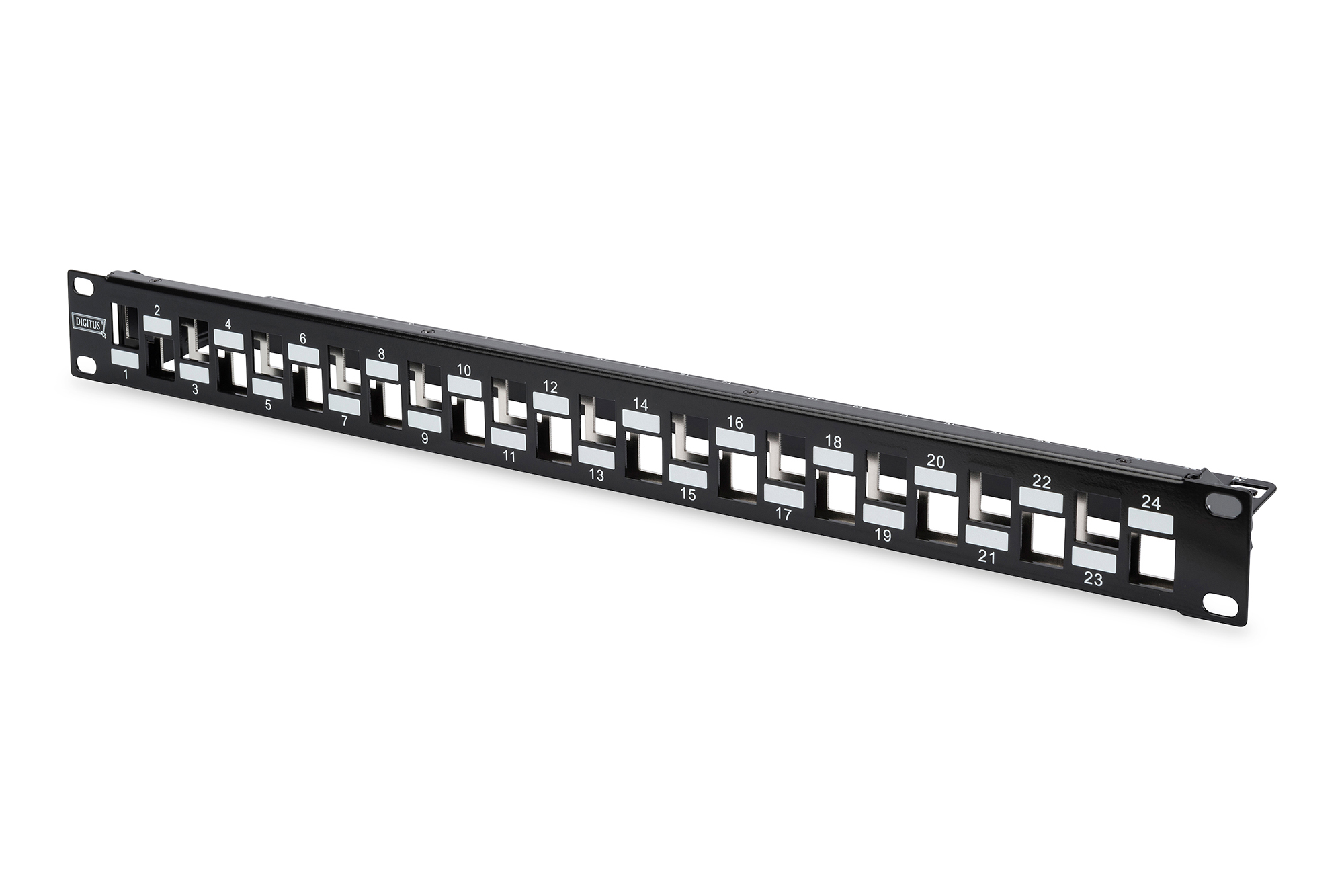Image of Digitus Modular Patch Panel, 24-port staggared