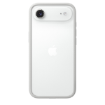 Apple Bumper mobile phone case 16.5 cm (6.5") Cover Light grey, Transparent