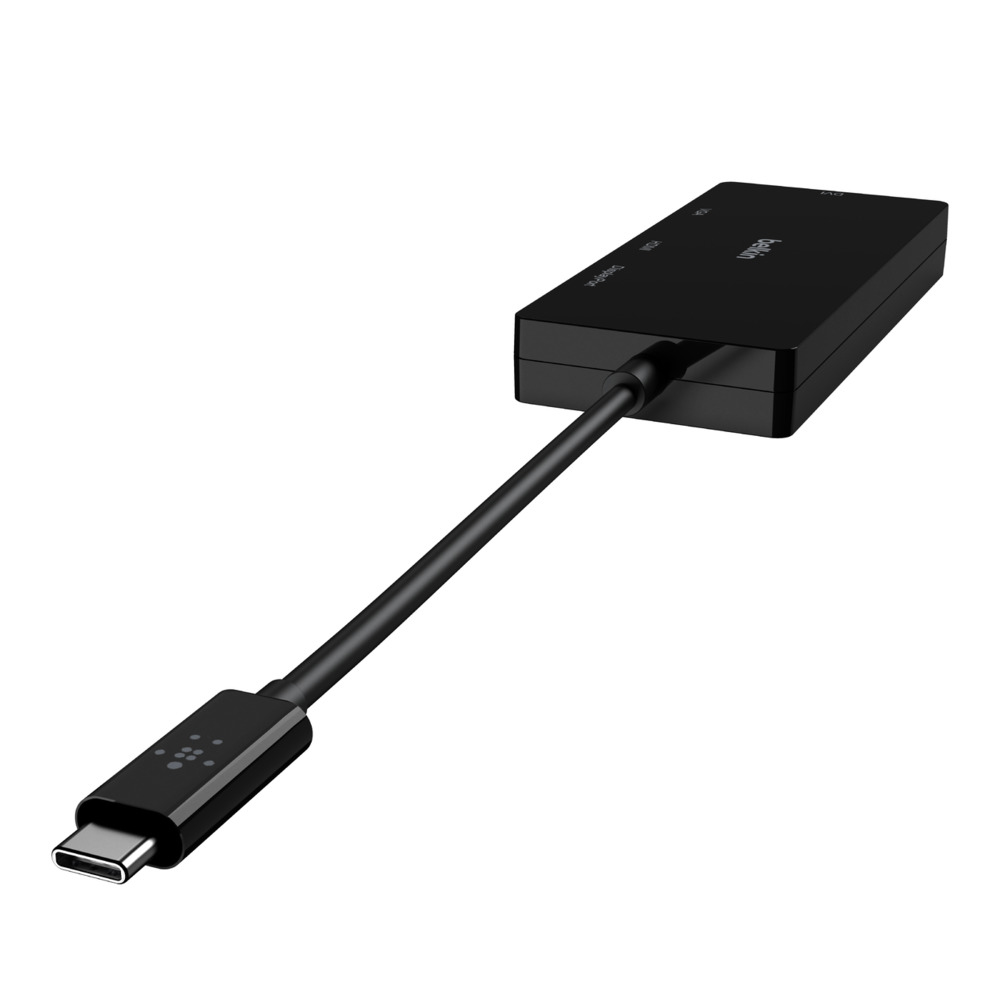 Belkin AVC003BTBK interface hub USB 3.2 Gen 1 (3.1 Gen 1) Type-C Black