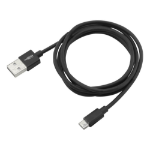 Ansmann 1700-0076 USB cable 1.2 m USB A Micro-USB B Black