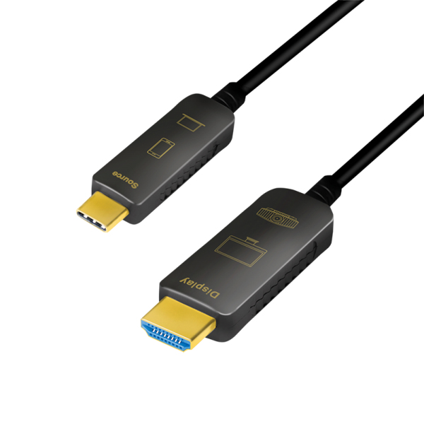 Image of LogiLink CUF0101 video cable adapter 15 m USB Type-C HDMI Type A...