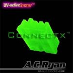 AC Ryan Connectx™ Floppy Power 4pin Female - UVGreen 100x Green