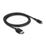 DeLOCK 81691 HDMI cable 2 m HDMI Type A (Standard) HDMI Type D (Micro) Black