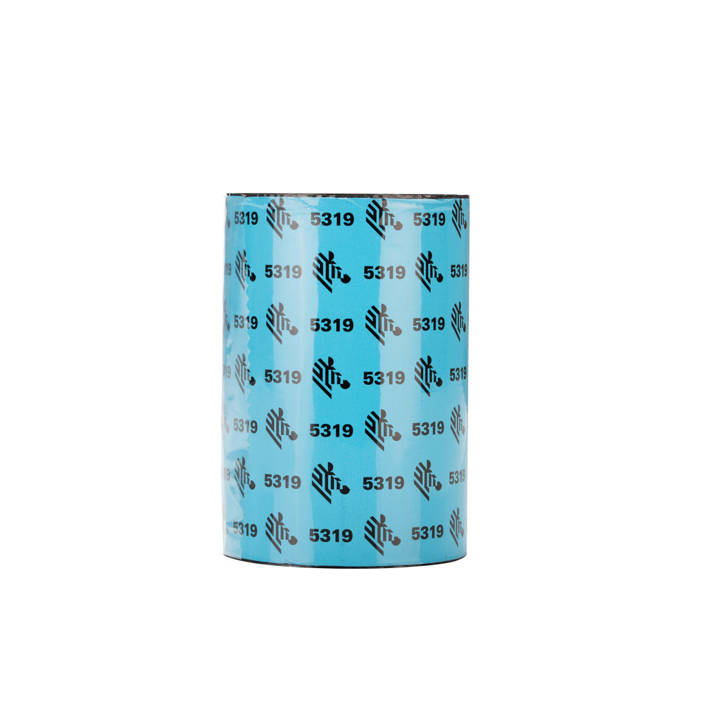 Zebra Black 5319 Wax Thermal Ribbon 74 M