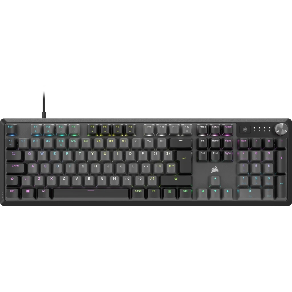 Corsair K70 CORE RGB keyboard Gaming USB QWERTY UK International Grey