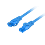 Lanberg PCF6A-10CC-1500-B networking cable Blue 15 m Cat6a S/FTP (S-STP)