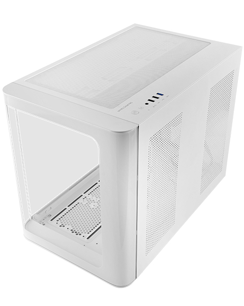 Mars Gaming MCFUSIONM Mini Tower White