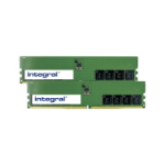 Integral 64GB (2x32GB) PC RAM MODULE DDR5 5600MHZ PC5-44800 UNBUFFERED NON-ECC 1.1V 2GX8 CL46 EQV. TO KCP552SD8K2-64 F/ KINGSTON memory module