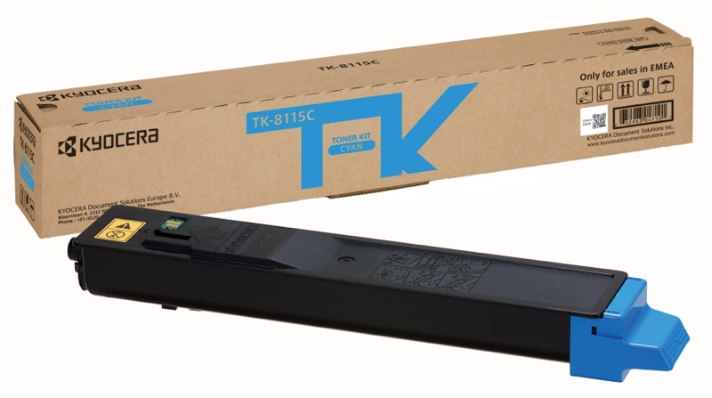 Image of Kyocera 1T02P3CNL0/TK-8115C Toner-kit cyan, 6K pages ISO/IEC 19752...