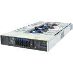 GIGABYTE G293-S45-IAP1 Intel C741 LGA 4677 (Socket E) Rack (2U) Zwart, Staal