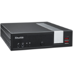 Shuttle XPС slim DL20N6 PC/workstation barebone Black N6005 2 GHz