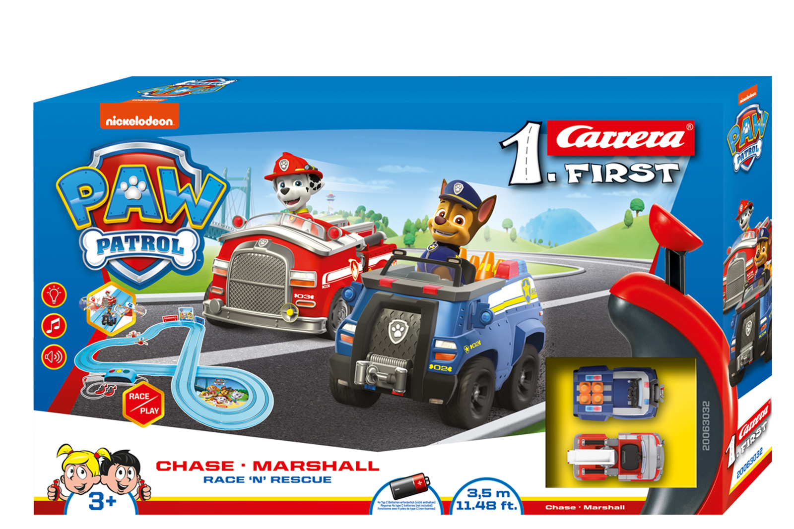 Image of Stadlbauer Carrera Paw Patrol On the Track - Carrera - Plastic -...