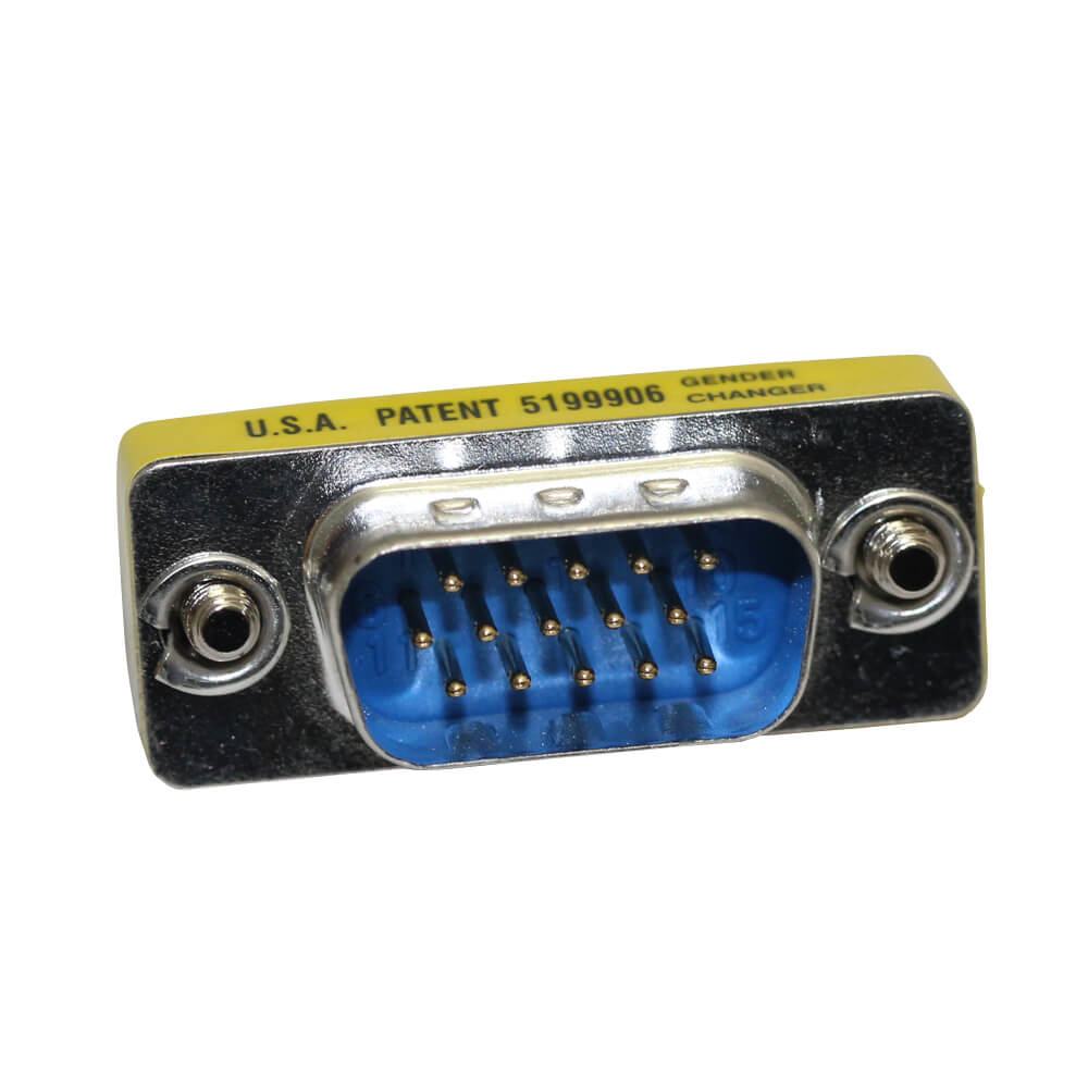 Videk Low Profile HDD DB15M to HDD DB15F Port Saver (VGA)