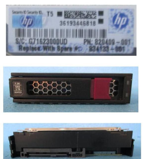 HPE DRV HD 2 12G 7.2K 3.5 SS