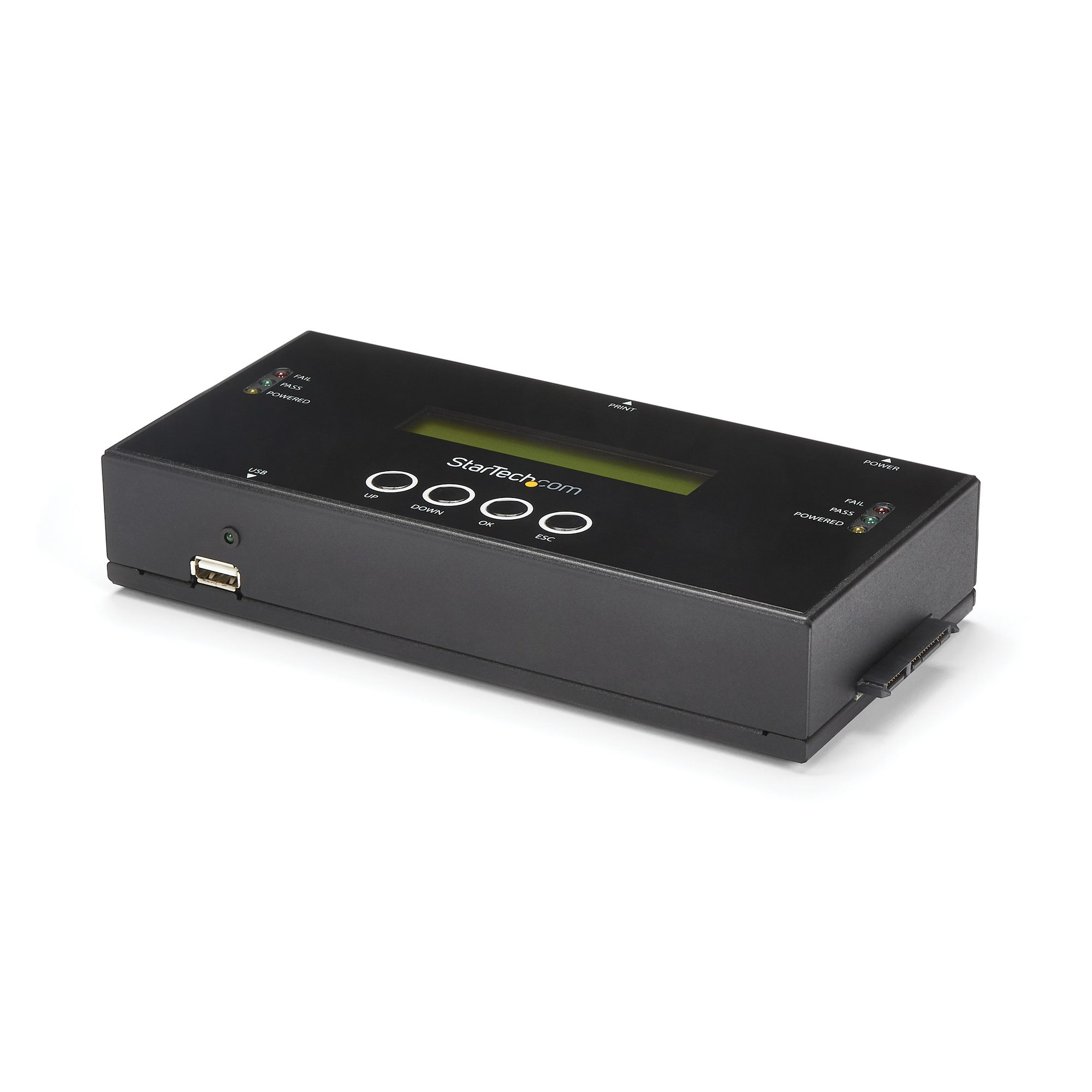 Image of StarTech.com 1:1 Standalone Hard Drive Duplicator and Eraser, SAS...