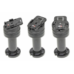 Brodit 215629 houder Passieve houder Zwart