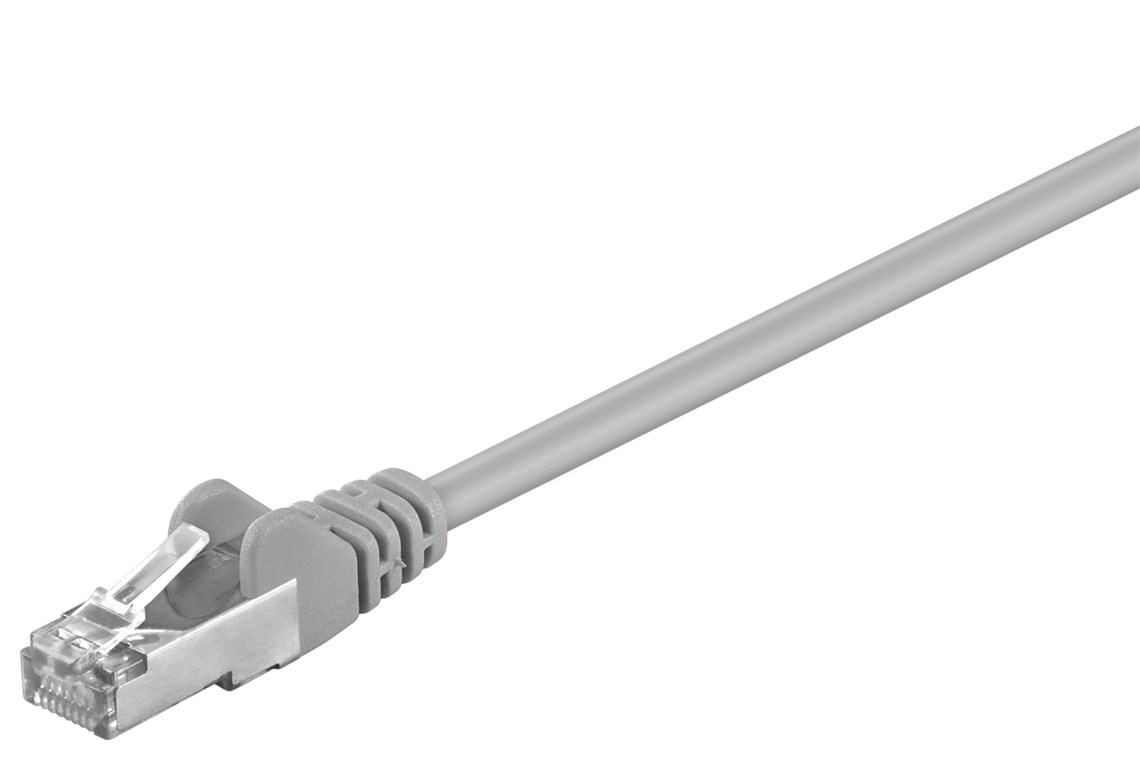 Goobay 50149 networking cable Grey 10 m Cat5e SF/UTP (S-FTP)