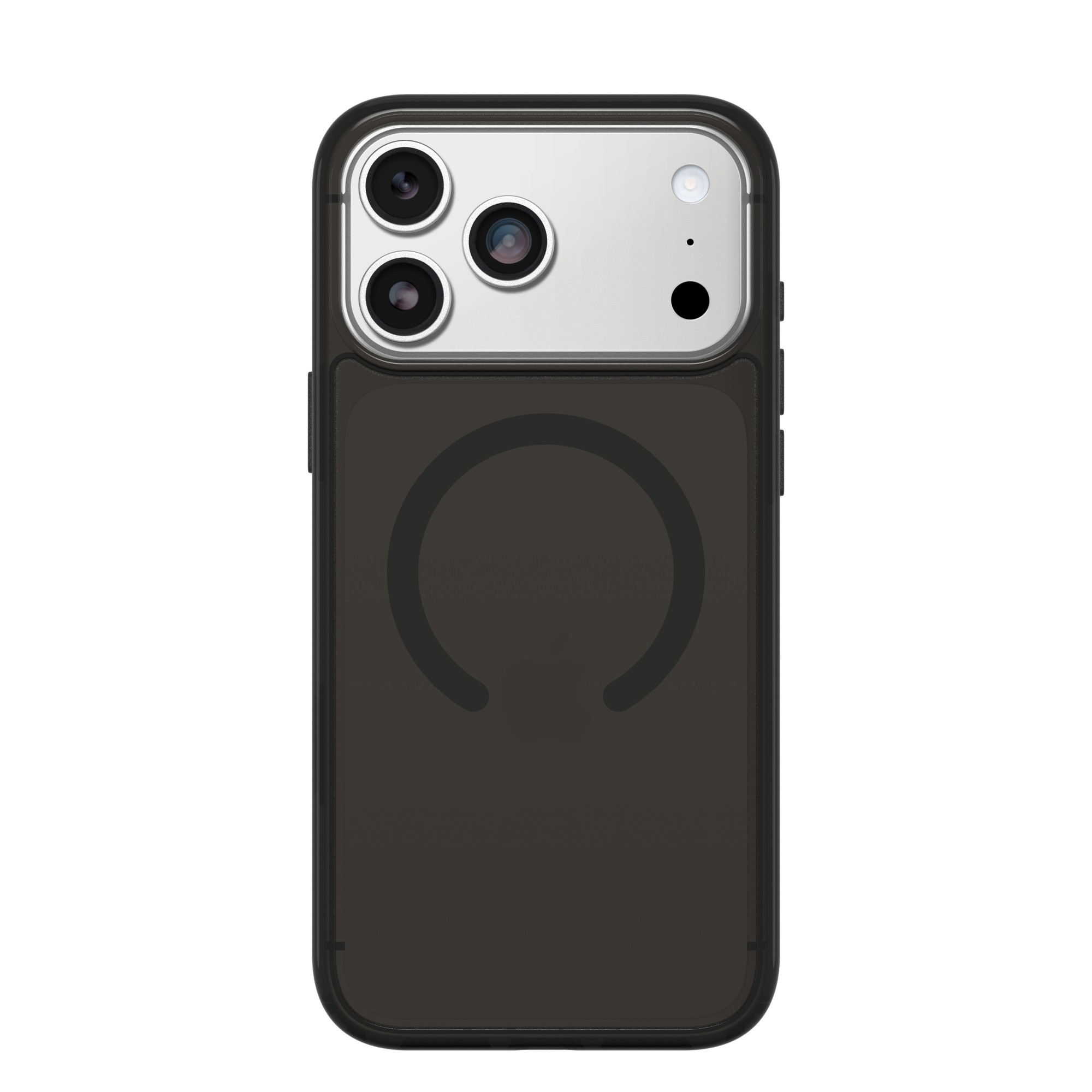 OtterBox Symmetry Clear MagSafe Series for Apple iPhone 17 Pro Max, Black Mist, black
