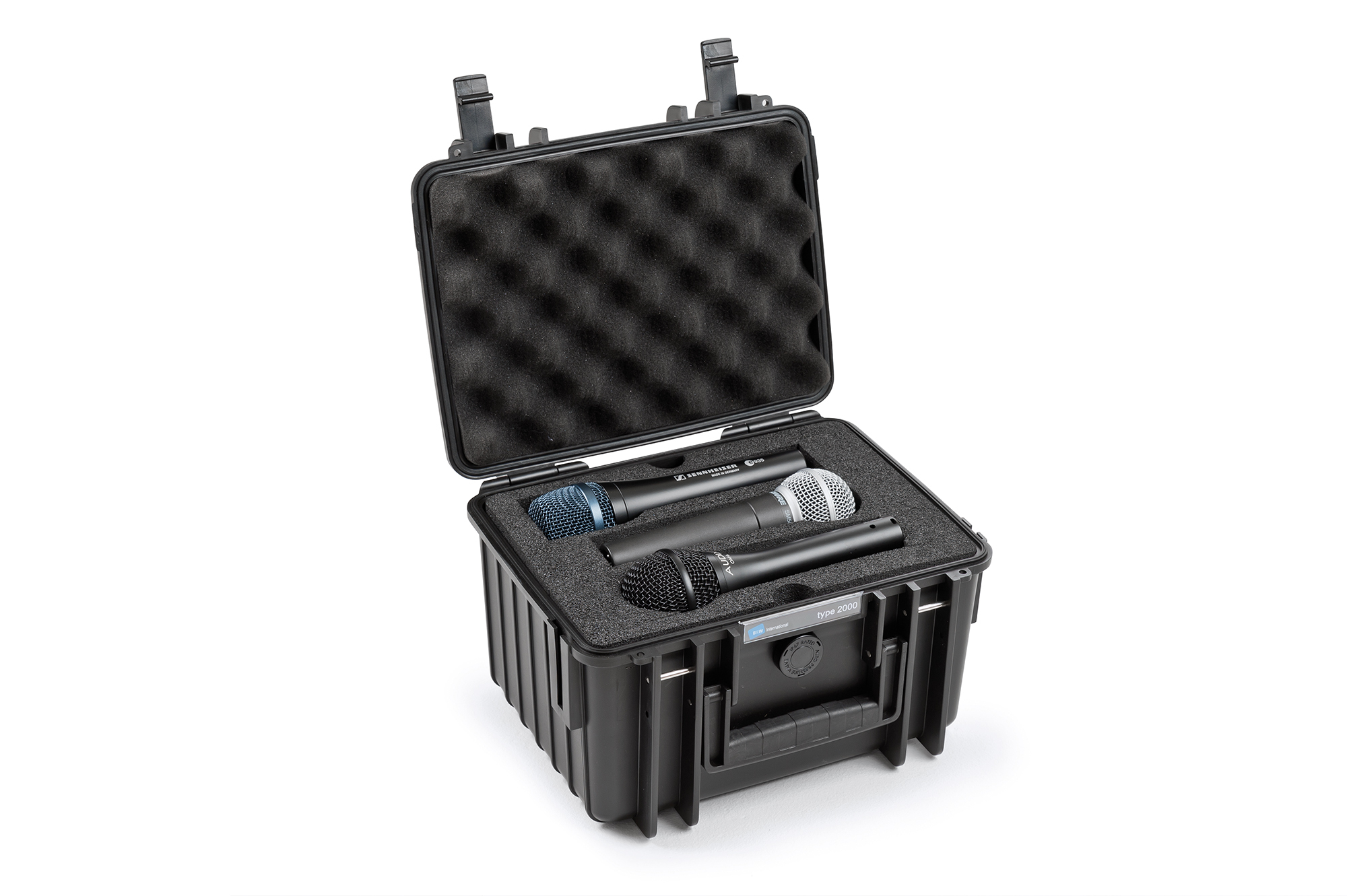 B&W 2000/B/6MC equipment case Briefcase/classic case Black