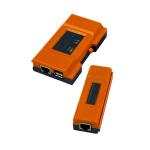 Synergy 21 S215280 network cable tester Orange, Black