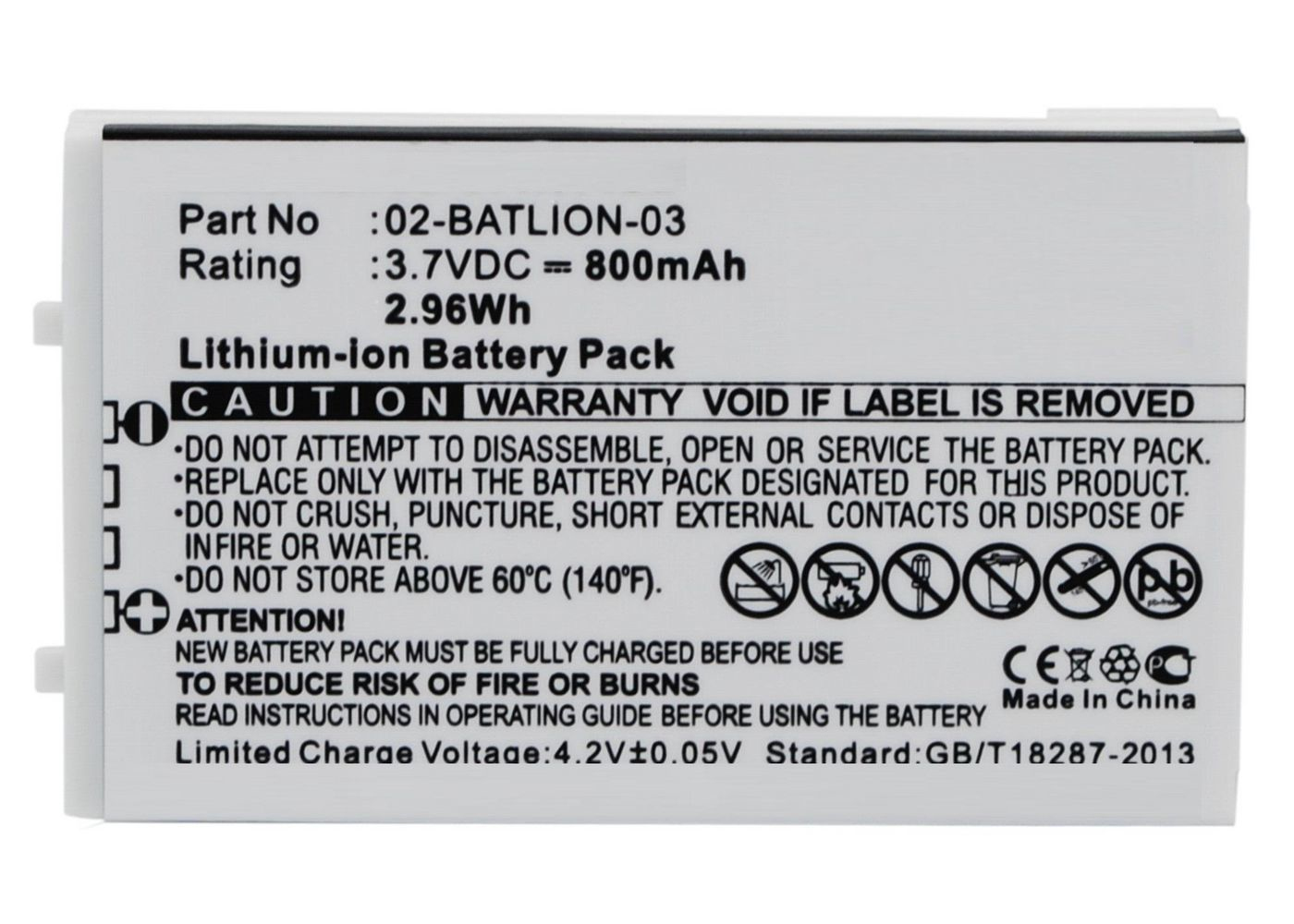 Image of CoreParts MBXPOS-BA0239 printer/scanner spare part Battery 1 pc(s)
