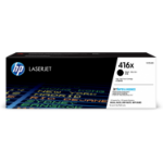 HP 416X BLACK TONER - HIGH YIELD - APPROX 7.5K PAGES - M454, M479, M455, M480 MODELS