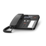 Gigaset Desk 800A Analoge telefoon Zwart