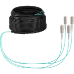 EFB Elektronik O8301S30OM3 InfiniBand en Glasvezelkabel 30 m 4x SC U-DQ(ZN) BH Aqua-kleur, Beige, Zwart