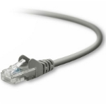 Belkin Cat 5e Snagless UTP Patch Cable networking cable Grey 8 m