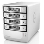 G-Technology G-SPEED eS disk array 4 TB Desktop Silver