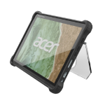 InfoCase AO-CC-D652N tablet case 10.1" Cover Black, Translucent
